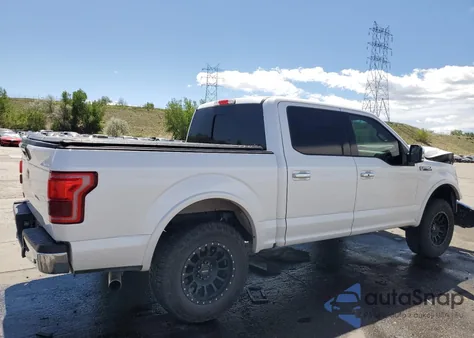 2015 Ford F150 Supercrew из США, поврежденный, VIN 1FTEW1EG4FKD27840